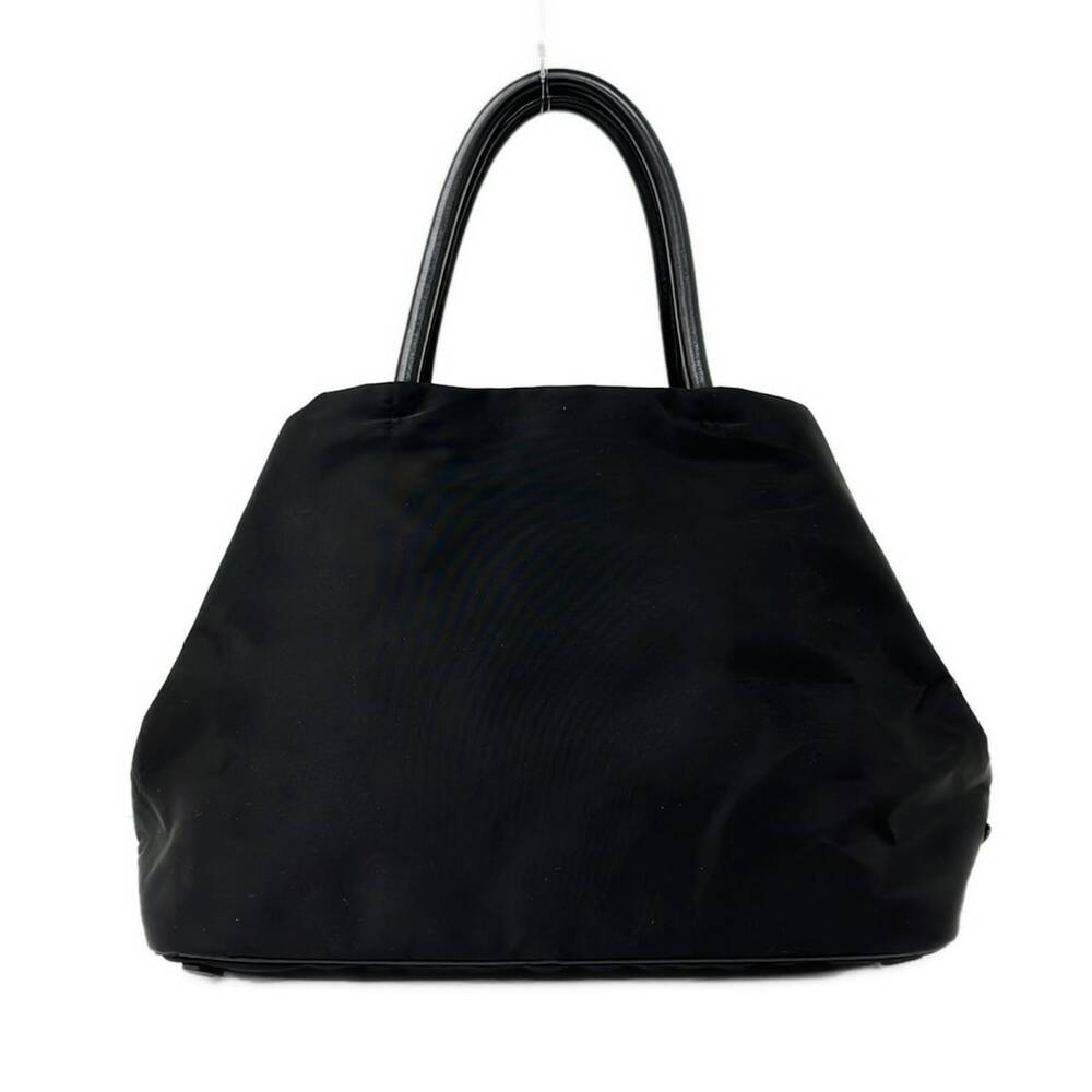 Prada Logo Jacquard Tote Bag 1BG068 Nylon Leather - Picture 3 of 10